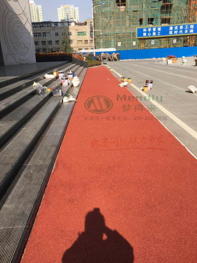 航天五一〇所 阿拉山口彩色路面